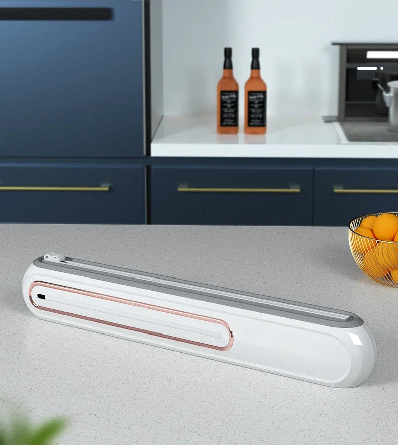 Magnetic 3-in-1 Kitchen Dispenser with Cutter